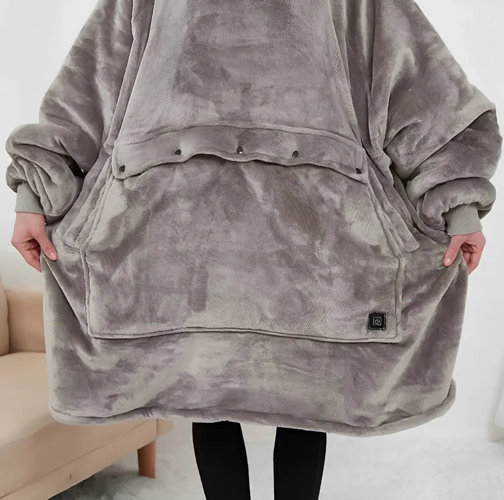 VibeOn™ Heated Hoodie Blanket