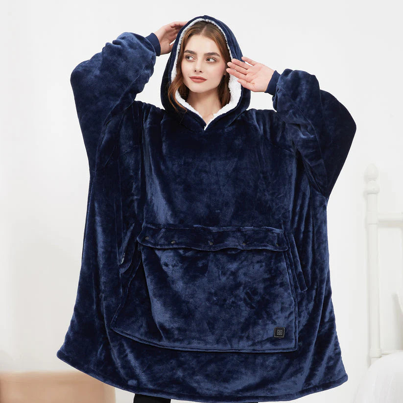 VibeOn™ Heated Hoodie Blanket