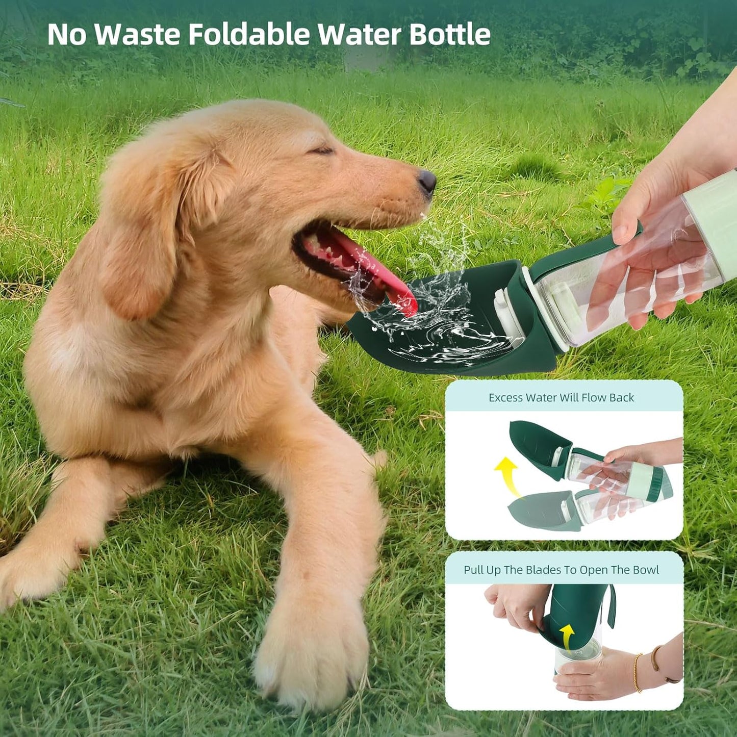 2 in 1 Dog Water and Snack Dispenser