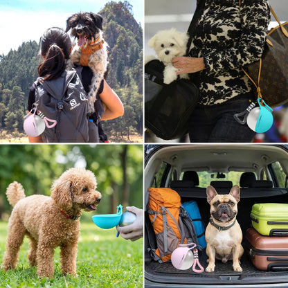 Portable Dog Bowl and Bottle