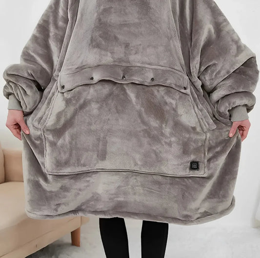 VibeOn™ Heated Hoodie Blanket